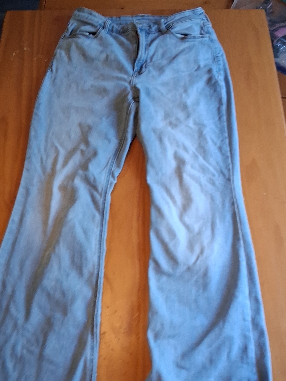 Old Navy Light Blue Flare Jeans